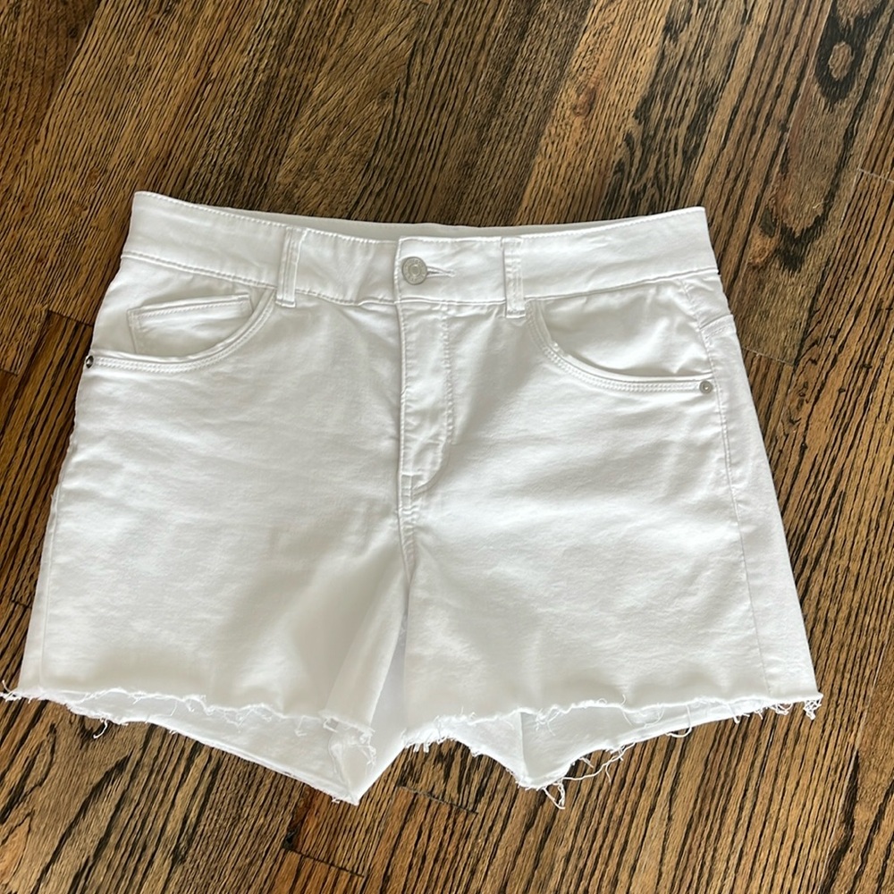 Gibson & Latimer Stretch Denim Shorts